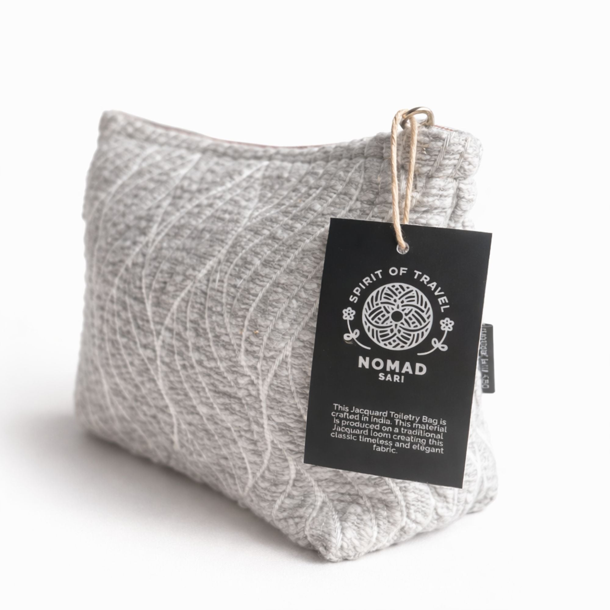 Jacquard Handmade Toiletry Bag Moonlit Weave