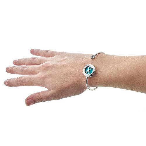 Locket Bangle Crystal Aromatherapy Diffuser Infinite Love
