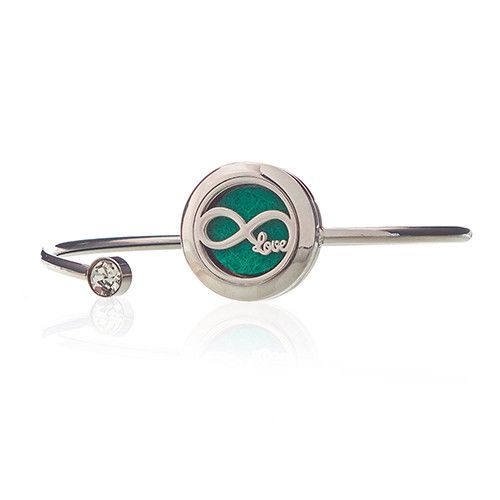 Locket Bangle Crystal Aromatherapy Diffuser Infinite Love