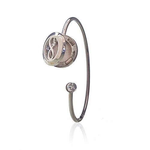 Locket Bangle Crystal Aromatherapy Diffuser Infinite Love