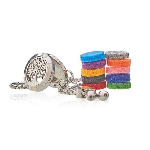 Locket Bracelet Stainless Steel Aromatherapy Diffuser Tree of Life