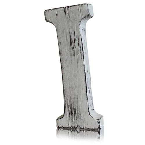 Shabby Chic Hand Carved Letters - I
