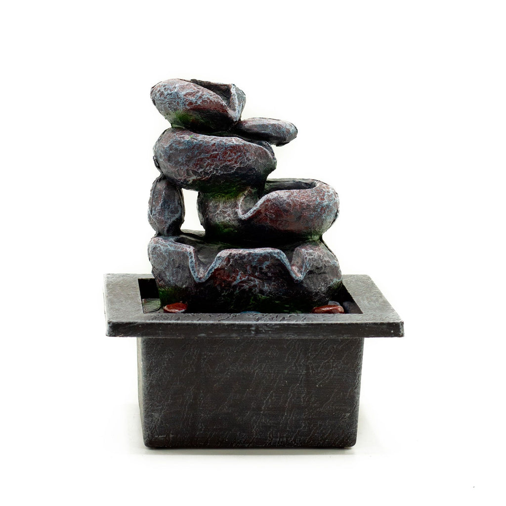 Tabletop Water Feature Cascading Pots
