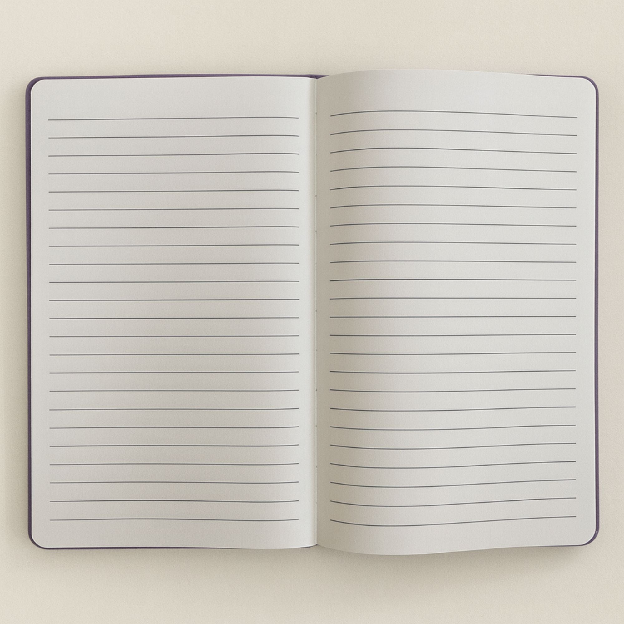 Lavender Velvet Notebook - Believe Yourself