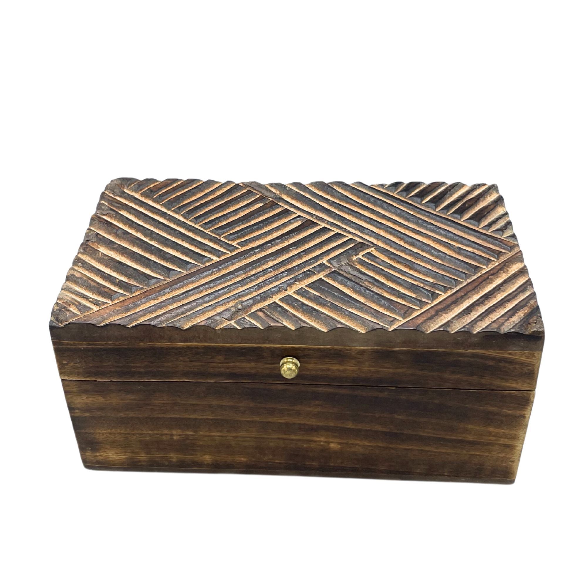 Decorative Wooden Box Vintage Décor Antique Finish