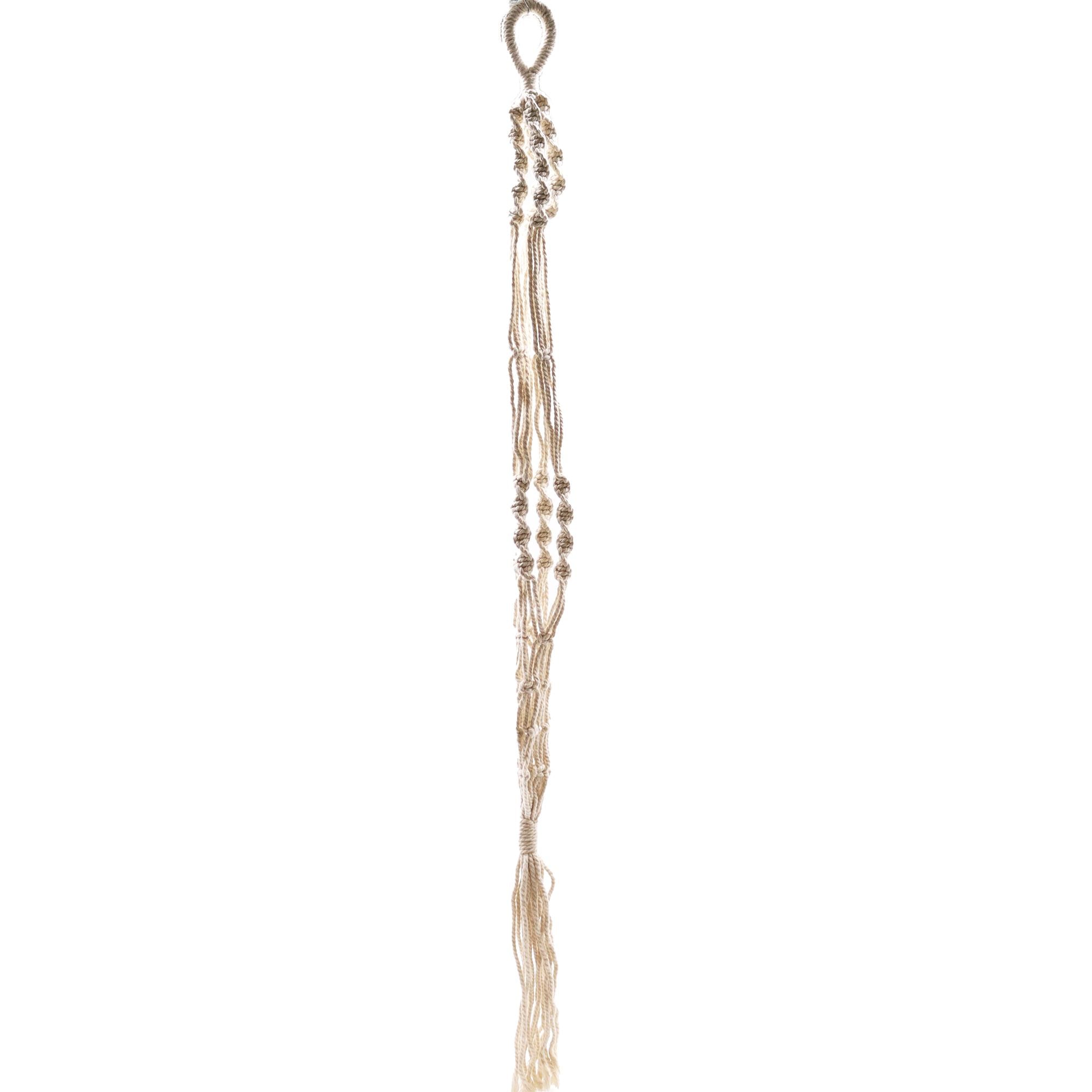 Plant Pot Holder Handmade Macrame Extra Long