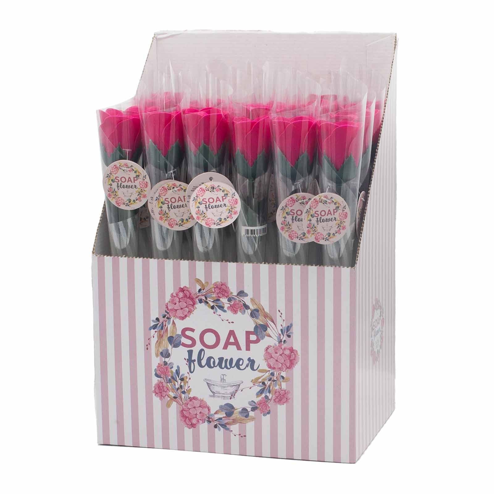 Soap Flower - Small Pink Rose