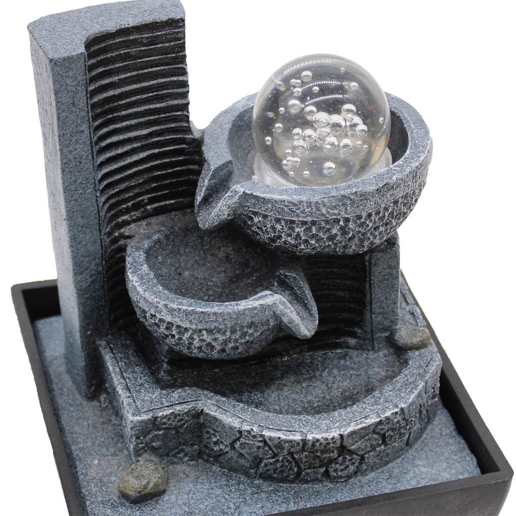 Tabletop Water Feature Relaxing Pouring Pots