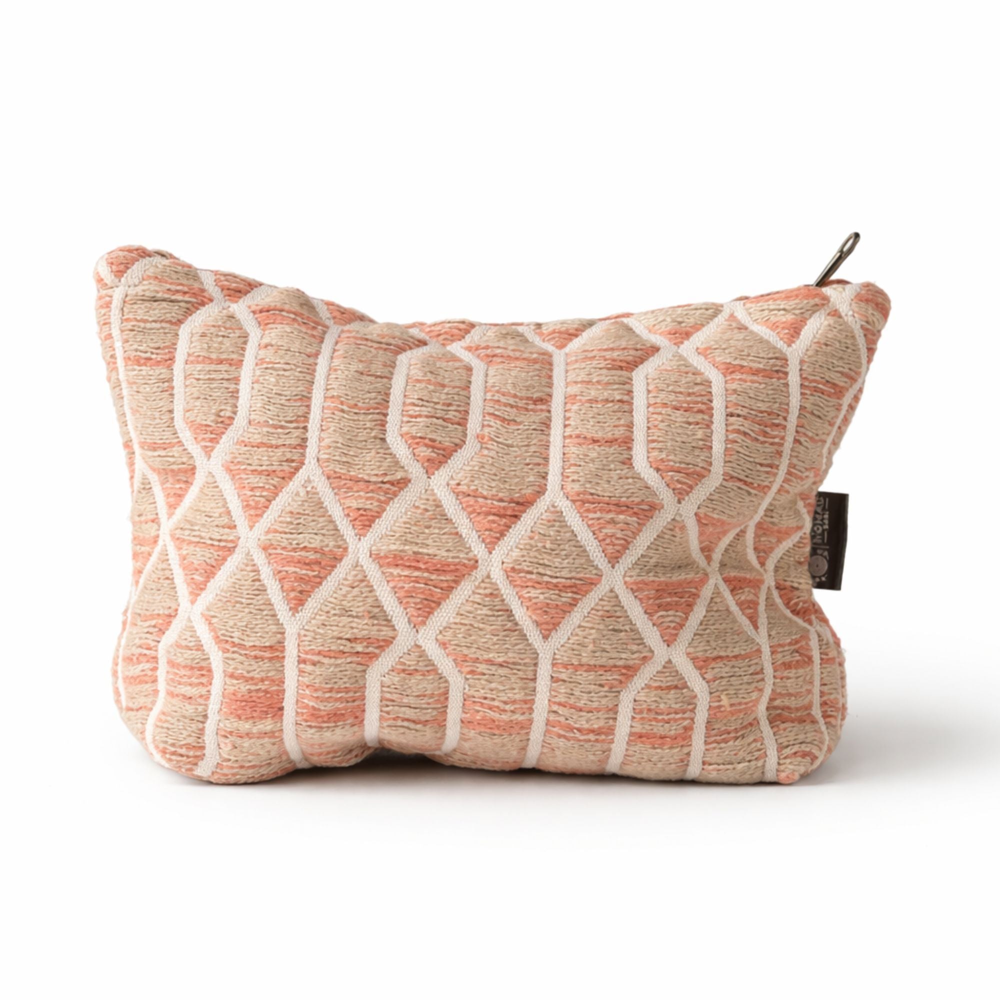 Jacquard Toiletry Bag Handmade Rose Lattice